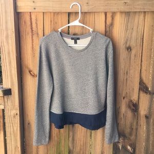 NWT J. Crew Gray Sweatshirt